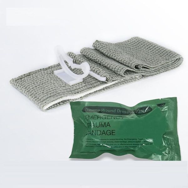 

outdoor gadgets 4/6 inches medicare compression bandage trauma dressing camping urgent gauze care emergent wrap