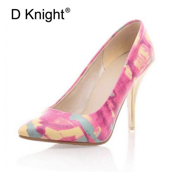 

brand shoes woman high heels pumps pink 9cm women pointed toe bridal wedding plus size 34-47 dress, Black