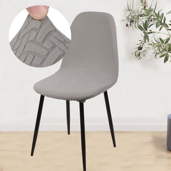 

chair covers oval lounge eames seat cover case jacquard diamond lattice stretch slipcover dining home textile a+++