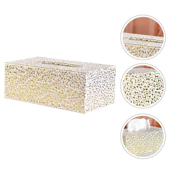 

tissue boxes & napkins 1pc unique pattern box household dispenser car use