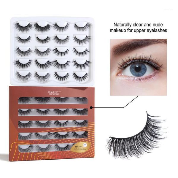 

pairs faux mink eyelashes 3d lashes natural makeup pack false in bulk1