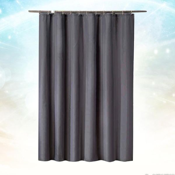 

color partition curtain thickening polyester shower dark grey proof waterproof cloth curtains bathin