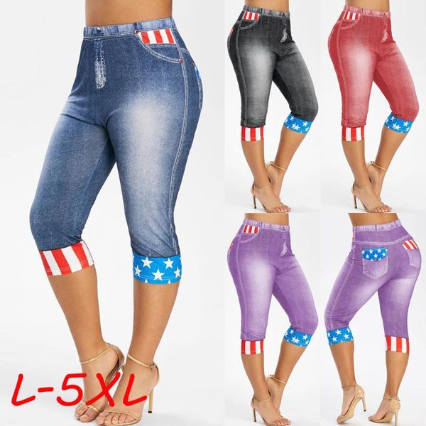 

yoga outfits fashion womens plus size printed leggings trousers sport casual pants fitness legging workout large leggins mujer, White;red
