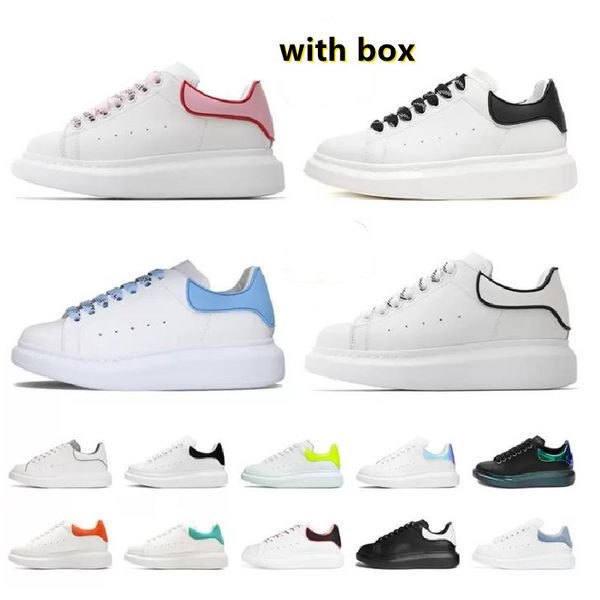 

fashion men shoe designer women leather lace up platform oversized sole sneakers white black mens womens luxury velvet suede casual shoes 35