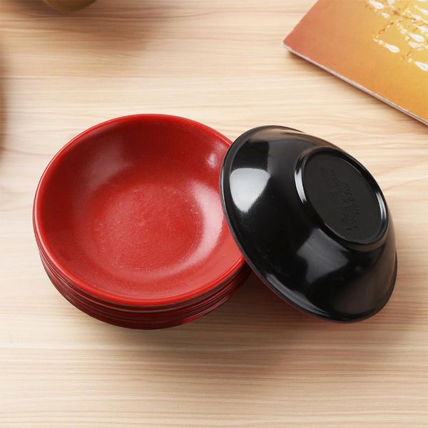 

6pcs kitchen sauce dishes break resistant mustard dipping bowls small dish seasoning soy tableware for homes