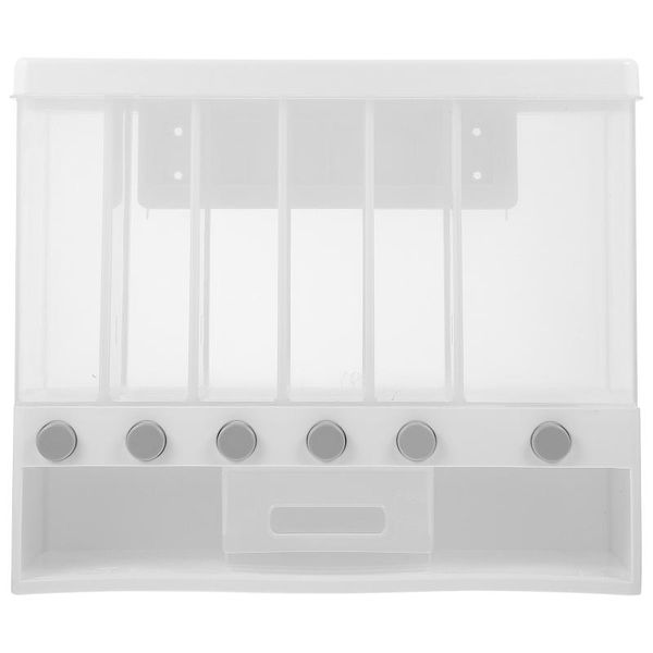 

storage bottles & jars 1set useful kitchen grains tank sealed jar wall-mounted airtight box