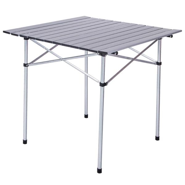

camp furniture camping folding table aluminum alloy bbq desk computer bed portable durable barbecue desks outdoor