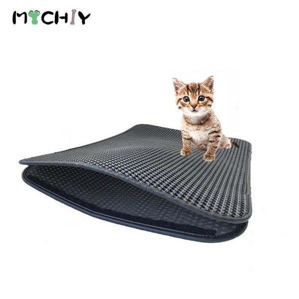 

cat beds & furniture pet litter mat eva double-layer waterproof non-slip breathable washable trapper pad supplies
