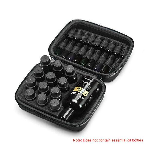 

grids essential oil bottle storage bag portable multi-function case fea889 bags