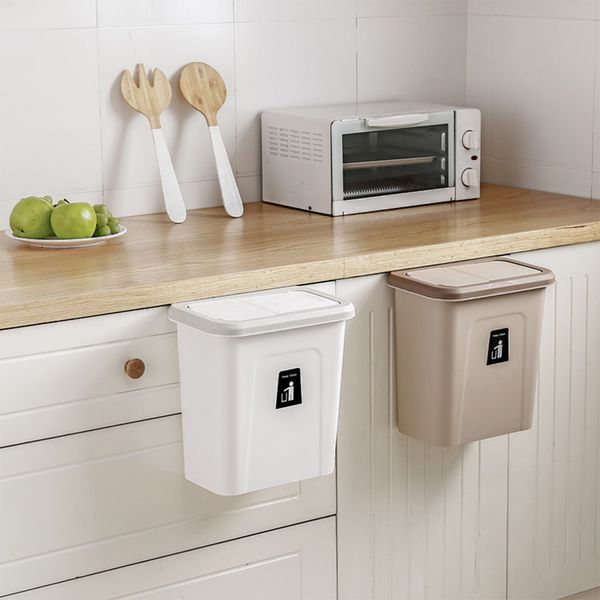 

sliding lid kitchen cabinet door trash hanging trash dustbin can garbage container kitchen compost bin for counter or below