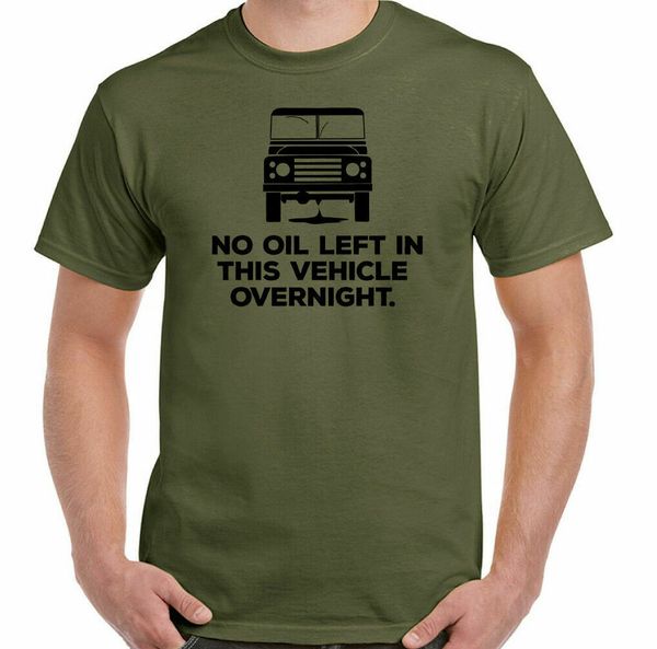 

4x4 oil t shirt 90 120 off road 4x4 svx 140 man funny, White;black