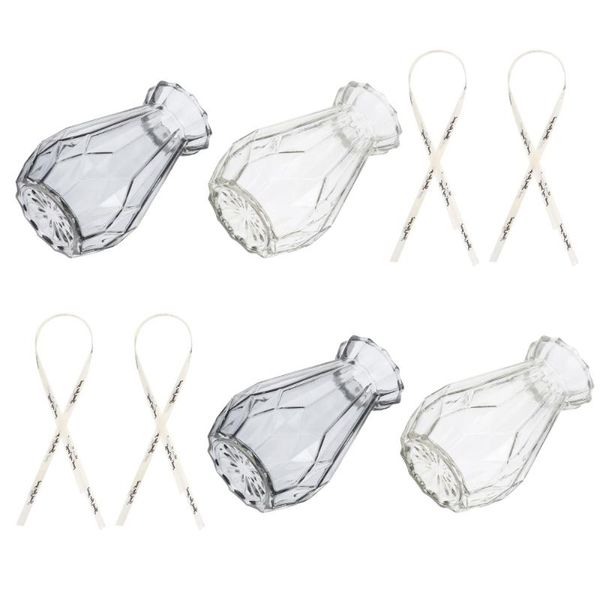 

vases 4 sets durable flower modern glass fashionable containers