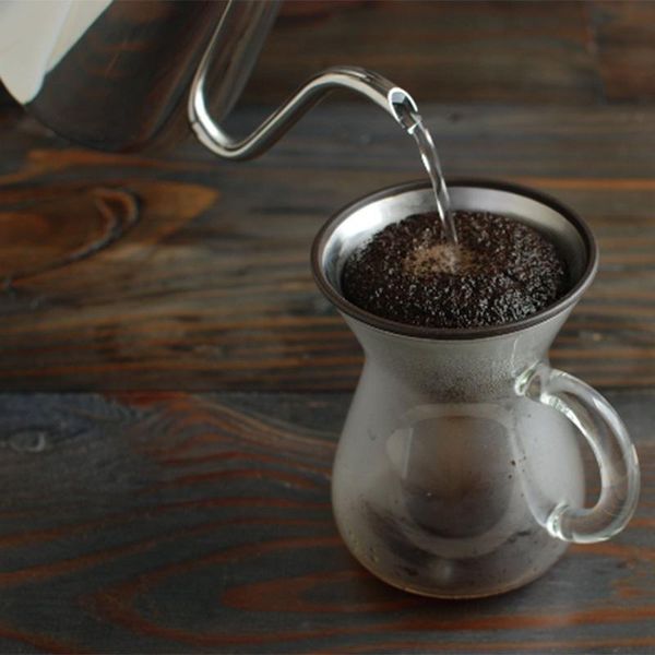 

coffee filters stainless steel pour over filter reusable paperless cone dripper for maker xobw