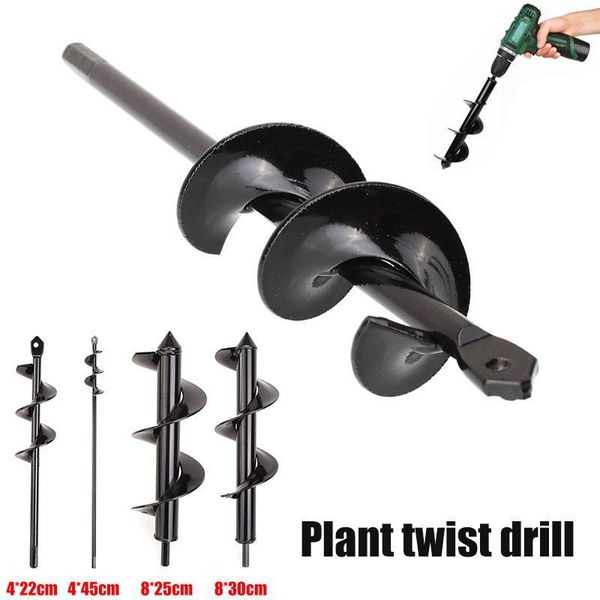 

professional drill bits ground twist high speed steel mining tool gardening electrical accessories durable practical planting auger spiral
