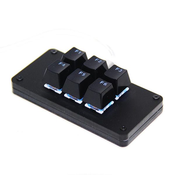 

keys gaming keyboard mechanical outemu gateron kaih switch mini rgb led backlit usb c cable for windows / mac macro keypad keyboards