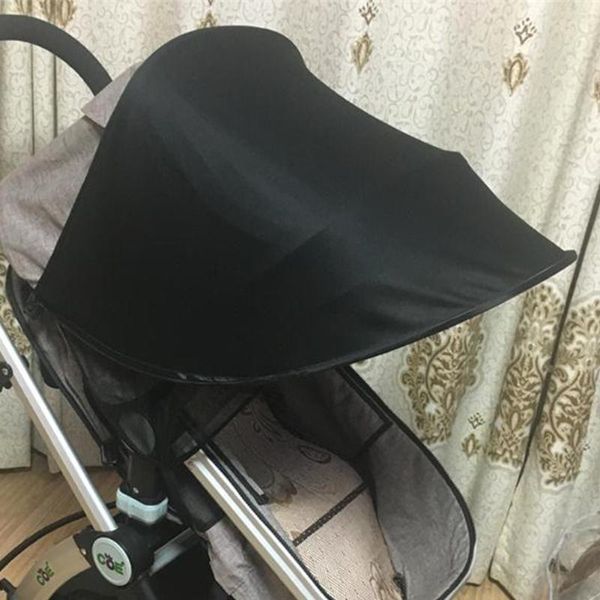 

stroller parts & accessories weatherproof umbrella baby sun hood canopy carriage shading anti-uv visor sunscreen
