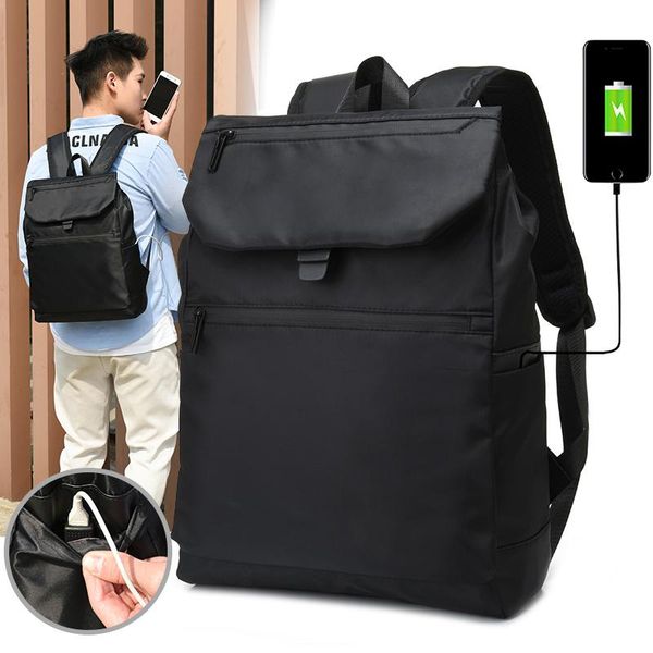 

backpack 15 inch lapmen travel bagpack waterproof nylon notebook backbags school bags for teenage boys rucksack mochila 2021