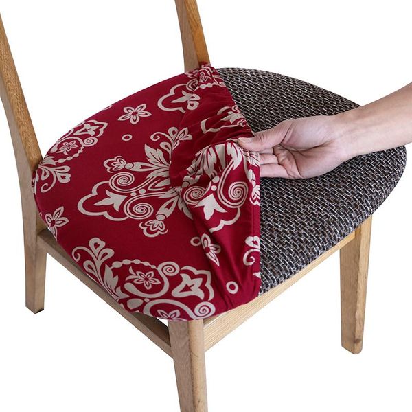 

chair covers 2021 printing for home decoration wedding banquet el elastic stretch dining seat cover