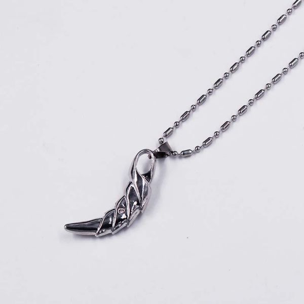 

chains punk fashion brave dog teeth spike pendant men 2021 jewelry fang tooth amulet necklaces1, Silver