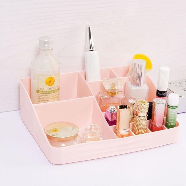 

bathroom storage & organization 13 grid cosmetic box deskmakeup office organizer supplies