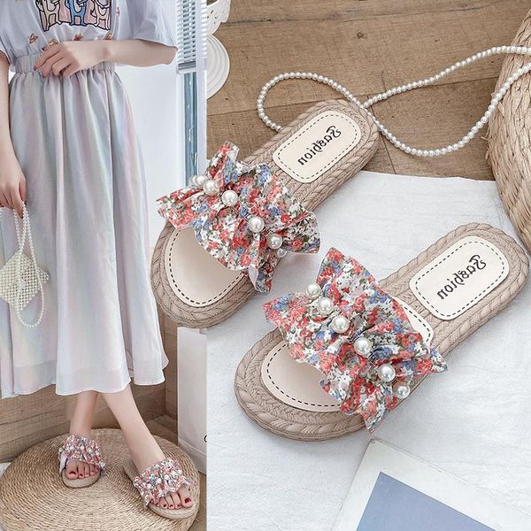 

flat shoes female house slippers platform luxury slides lady slipers women designer massage girl 2021 rome rubber pu basic, Black
