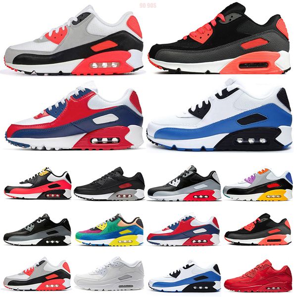 

mens sneakers classic men and women casual shoes trainers cushion surface breathable sports size eur 36-47, Black