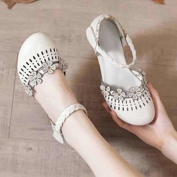

for casual shoes leather sandals middle-aged and elderly women 9km8 nzf7, Black