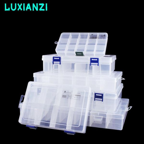 

tool organizers luxianzi 1pc adjustable plastic storage box for jewelry terminal small component metal parts screwdriver auto repair boxs
