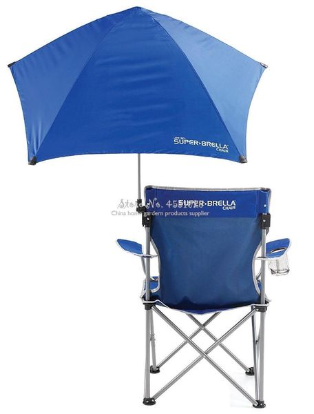 

outdoor leisure fishing chair portable folding sunshade beach travel camping with umbrella camp furniture