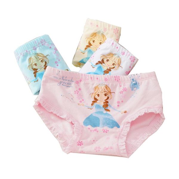 

pcs/lot children 's underwear cotton cartoon triangle girls printed panties cute princess tnn0158, Camo