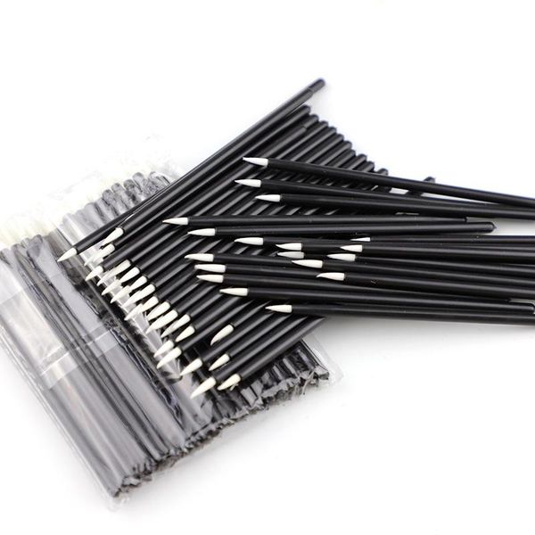 

makeup brushes 50pcs/pack eyeliner disposable lip brush lipstick gloss wands applicator make up must-have cosmetic tools
