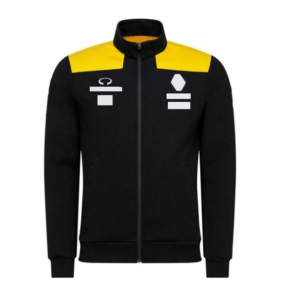 

f1 factory team uniform stand-up collar color block sweatshirt windproof motorcycle racing fan jacket formula one