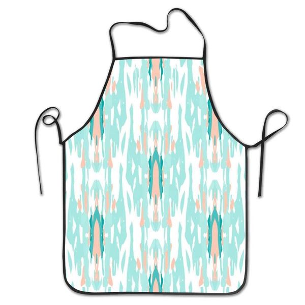 

ikat batik print cooking kitchen baking gardening haircut cute apron funny bib aprons for women men chef