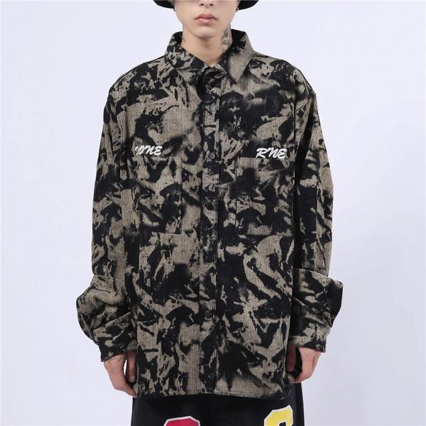

men's jackets jacket embroidery creative universe stars single breasted streetwear harajuku baseball autumn cotton coat clothing, Black;brown