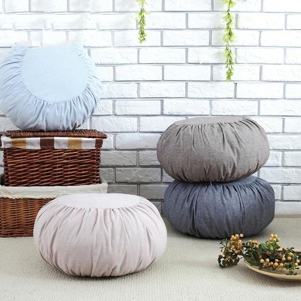 

cushion/decorative pillow japan&korean cotton&linen pumpkin cushion futon removable&washable sofa cushions tatami meditation yoga
