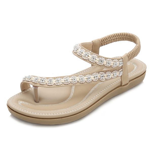 

sandals 2021 women's flat women beach summer alias shoes wear 156 sandals qw58, Black