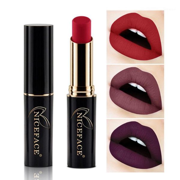 

durable and long lasting metallic matte optional lipsticks waterproof lip stick cosmetic makeup liquid tools1