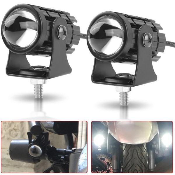 

working light 2pcs car led work projector lens hi-lo beam motorcycle headlight spotlight auxiliary lamp fog for trucks suvs utv atv