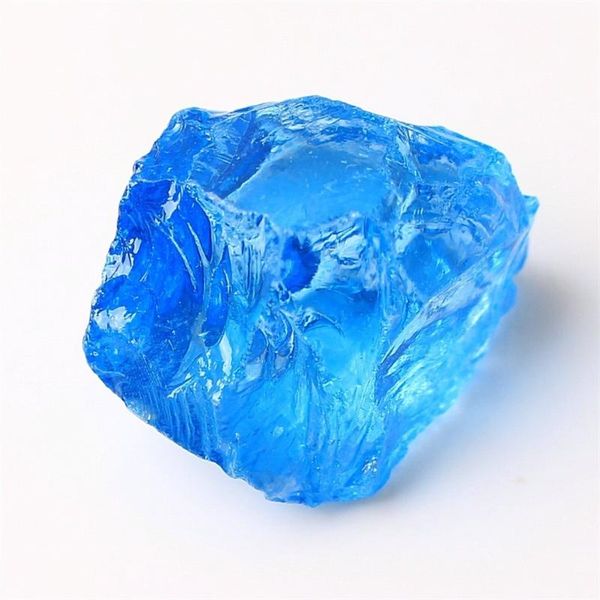 

decorative objects & figurines 1pc chakra quartz electroplated color crystal blue stone mineral specimen rough irregular healing pendant