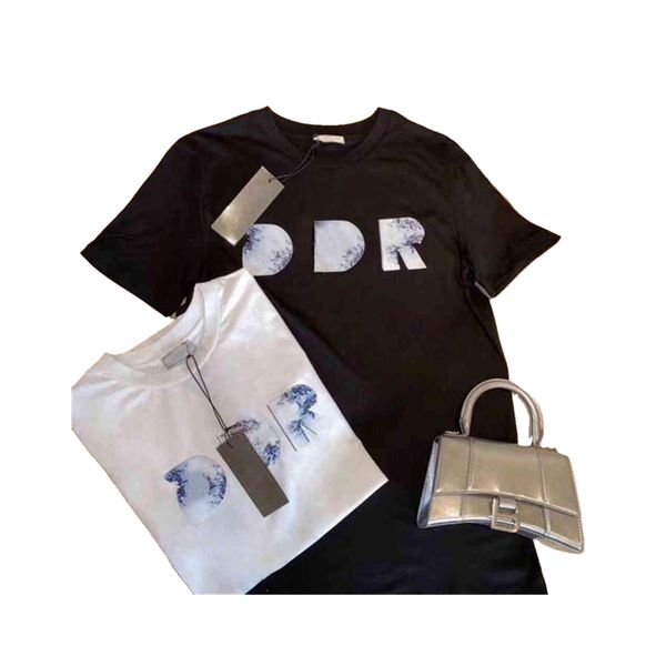 

designer t-shirt mens letter print t shirts black fashion womens designer summer men s clothing short sleeve couples casual clothes, White;black