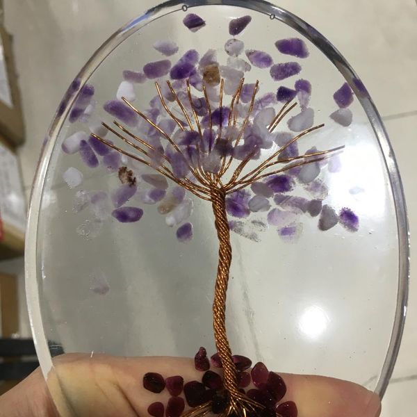 

decorative objects & figurines 1pcs purple flower heat insulation table mat family office anti-skid tea cup milk mug coffee