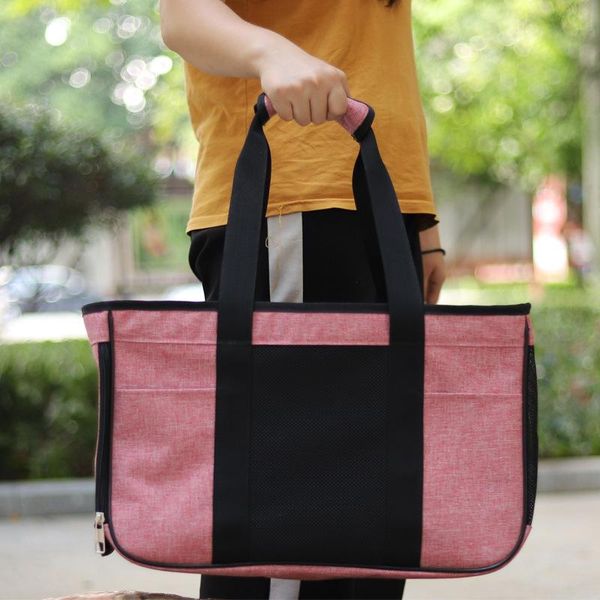 

cat carriers,crates & houses breathable carrier bag cats transporter portable puppy single shoulder bags travel pet for dog pets handbag