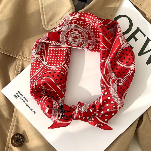 

scarves square 100% real silk scarf women bufanda shawls wraps for lady neckerchief natural 2021 foulard femme bandana pashmina, Blue;gray