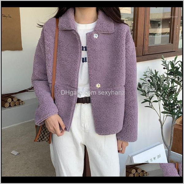 

womens jackets hzirip romantic lavender gentle office lady warm fashion soft chic autumn elegant fresh women wool coats1 cftni, Black;brown