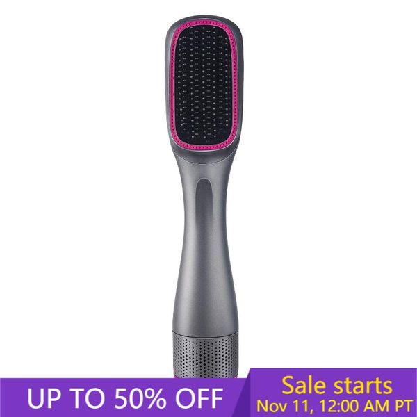

electric hair brushes professional one step dryer & volumizer salon air brush styling negative ion comb straightener curler tools