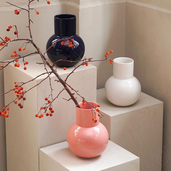 

vases european ceramic creativity western restaurant deskflower vase simplicity living room dried flowers organizer