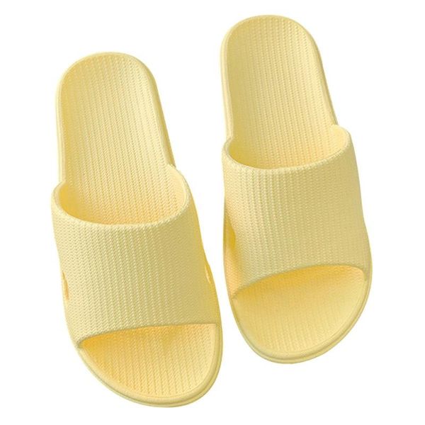 

selling anti-slip odor-slippers lightweight indoor soft sole household bath for women men -b5, Black