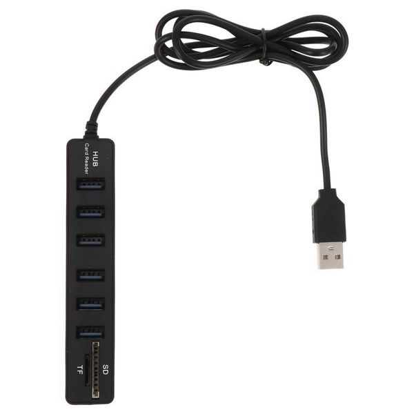 

hubs 1pc portable usb hub computer usb2.0 extension splitter multi-function data