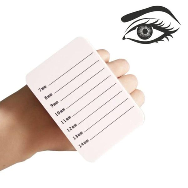 

professional grafting eyelash extension hand plate acrylic holder tray strip tool storage bottles & jars