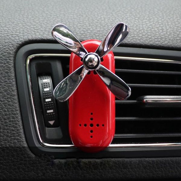 

car air freshener windmill fan vent clip perfume creative ornaments essential oil diffuser